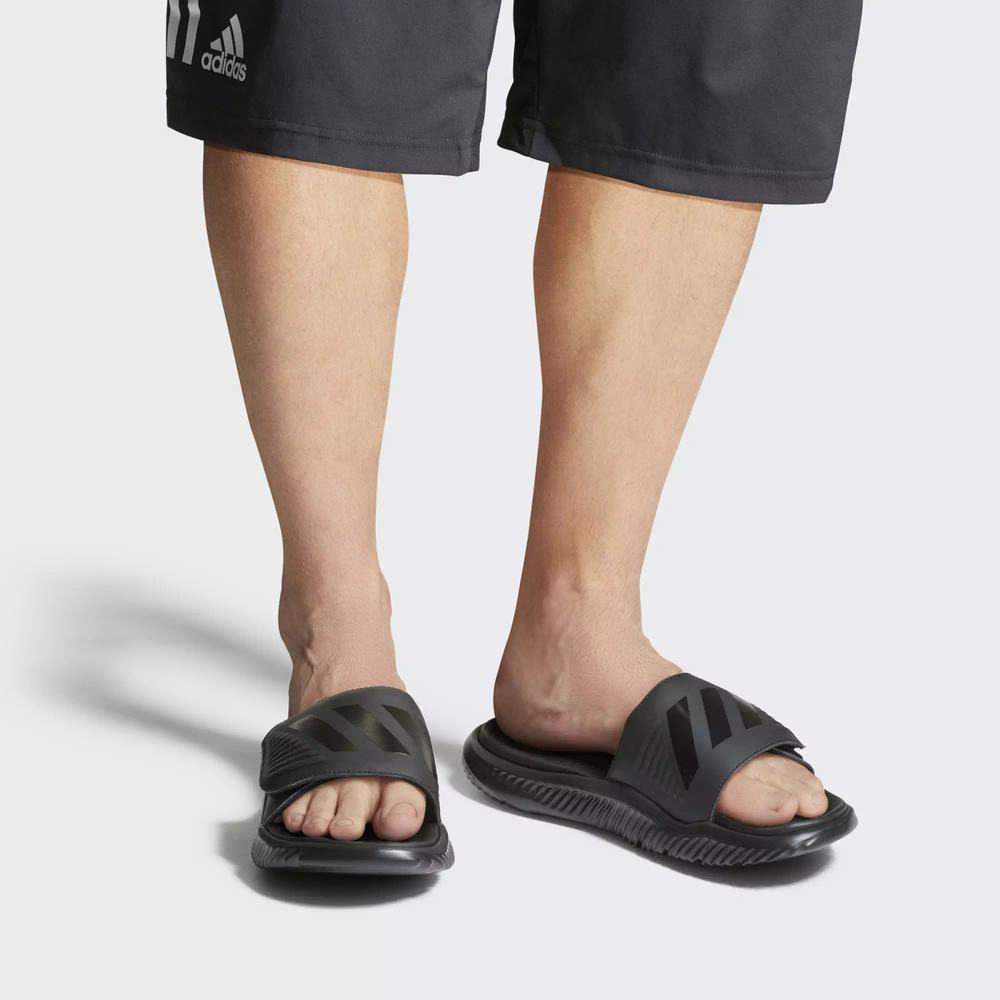 Adidas Alphabounce Chanclas Negros Para Hombre (MX-96738)
